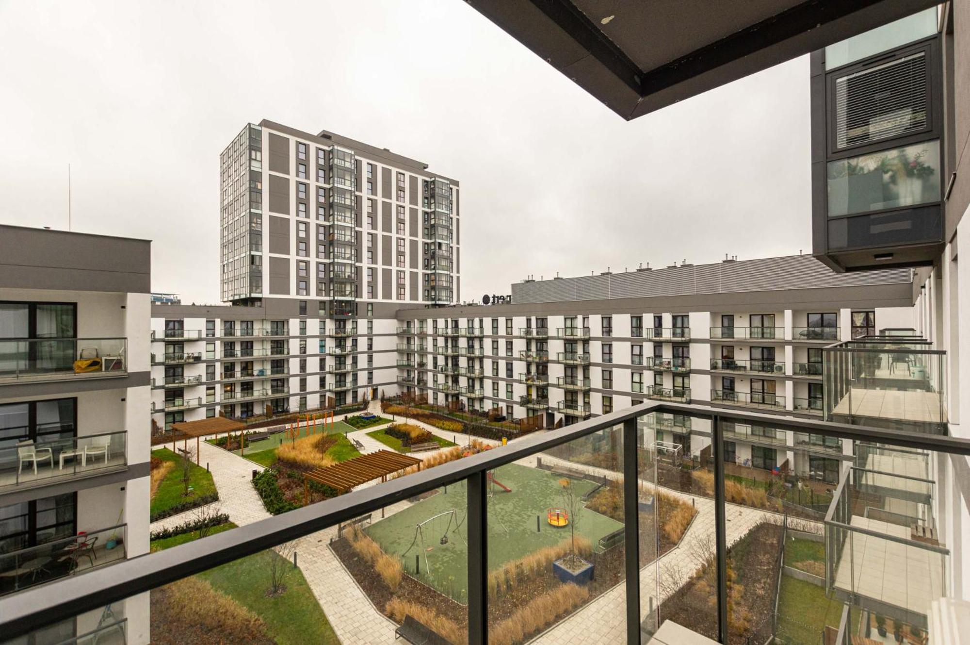 ורשה Galeria Rondo Wiatraczna Apartments מראה חיצוני תמונה